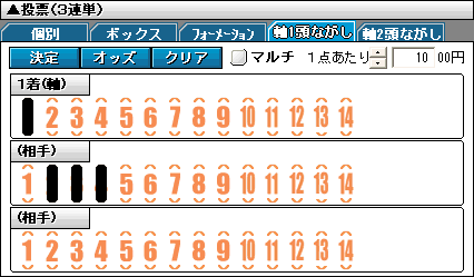 マークシート投票