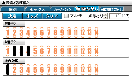 マークシート投票