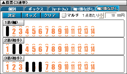 マークシート投票