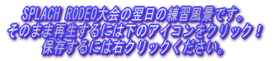 ��������Ɓ��l����̃Q�[�g�g���C�A�����K���i�ł��B ���̂܂܍Đ�����ɂ͉��̃A�C�R�����N���b�N�I �ۑ�����ɂ͉E�N���b�N���������B 