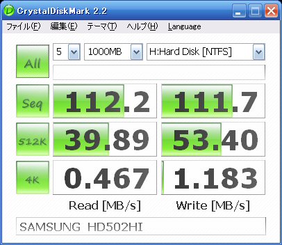HD502HI CrystalDiskMark 2.2 1000MB