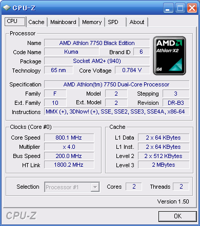 Athlon X2 7750 Black Edition